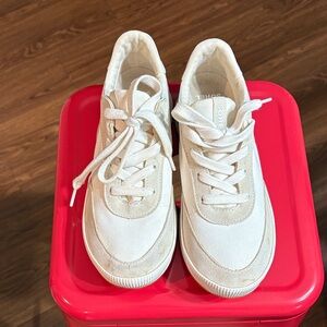 Sorel Women's Cream Lace-Up Sneakers